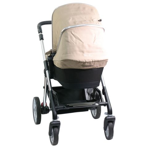 Silver Cross Pioneer Chassis Seat Carry Cot Beige Prams Pushchairs KidX Buy Sell Exchange